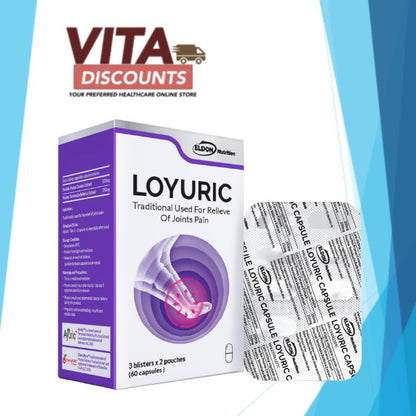 Eldon Nutrition Loyuric Caps (60's) [Exp 04/2028]  [Extra 2 Gift]