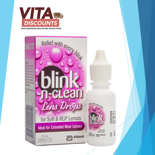 Blink-N-Clean Lens Drops (15ml) [Exp 08/2026]