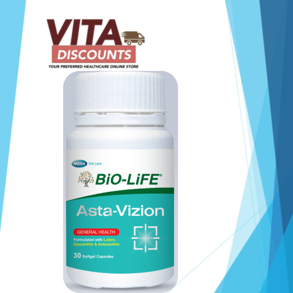 Bio-Life Asta-Vizion Sgel Caps (30's) [Extra 2 Gift]