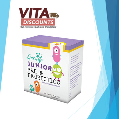 Greenlife Junior Pre & Probiotics Powder (3g x 30's) [Exp 10/2027]