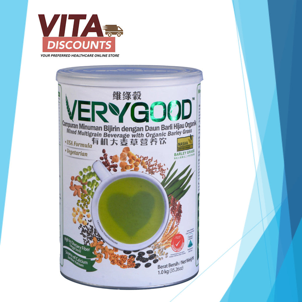 Verygood Mixed Multigrain Beverage With Organic Barley Grass Powder (800g / 1kg) [Exp 09/2027]