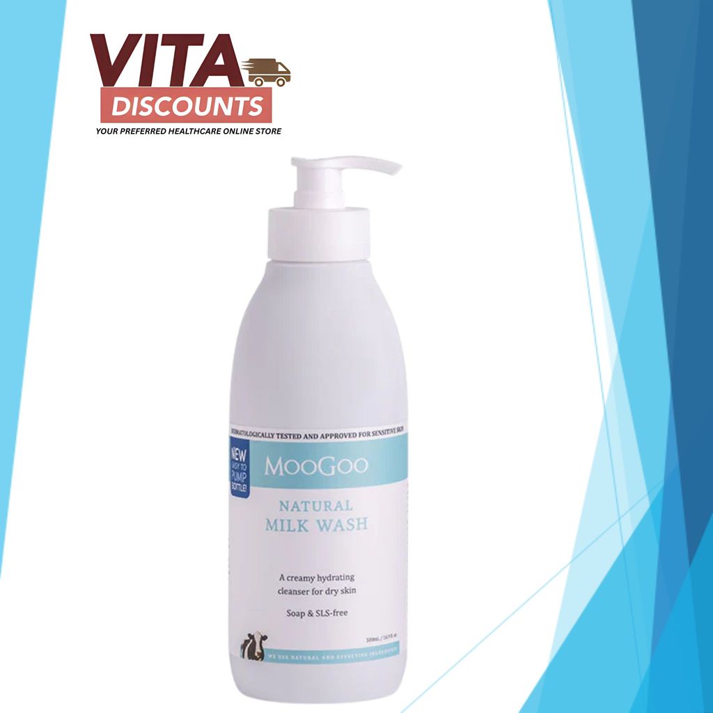 Moogoo Natural Milk Wash (500ml) [Exp 03/2028]