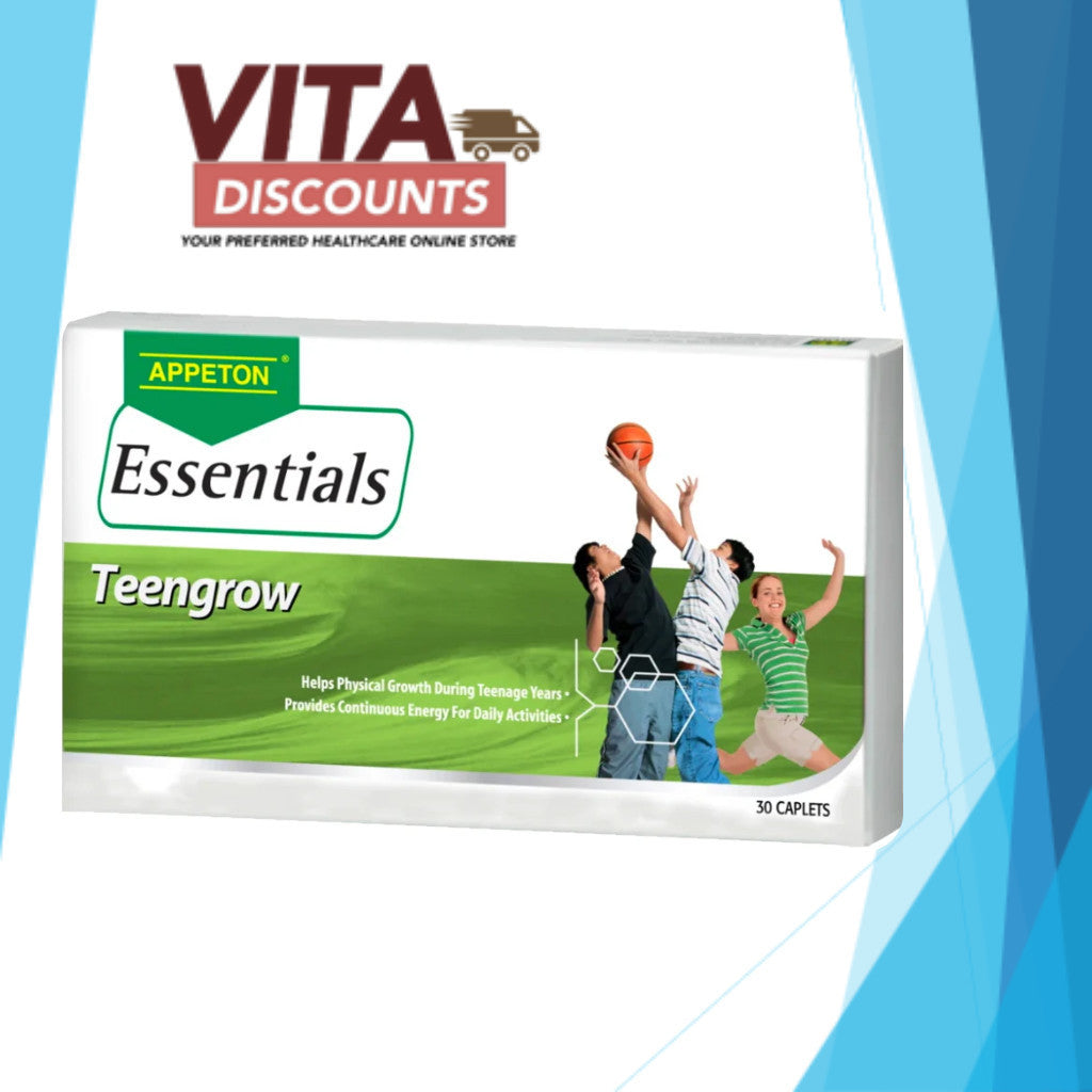Appeton Essentials Teengrow Tabs (30's) [Exp 10/2027]