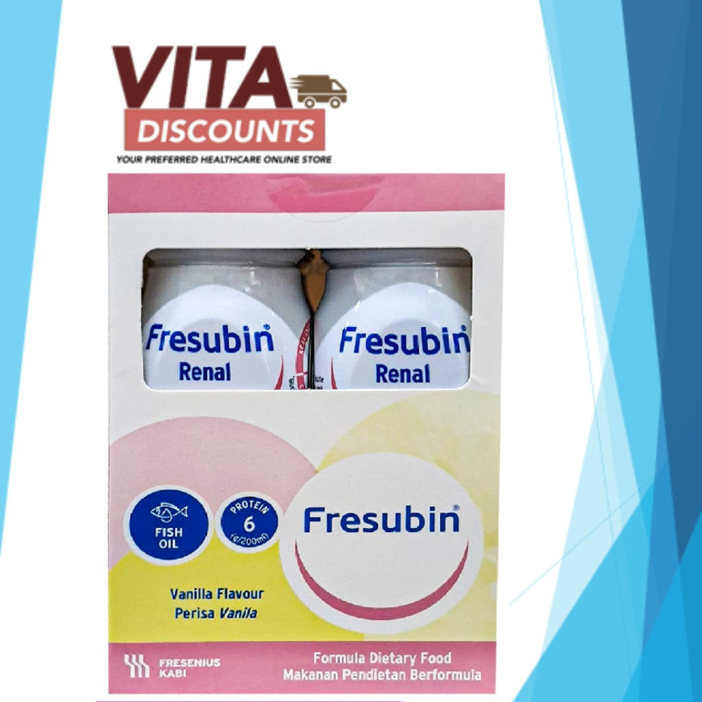 Fresubin Renal Vanilla (200ml x 4 Pack) [Exp 02/2027]