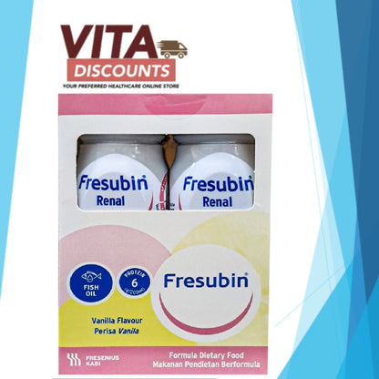 Fresubin Renal Vanilla (200ml x 4 Pack) [Exp 02/2027]