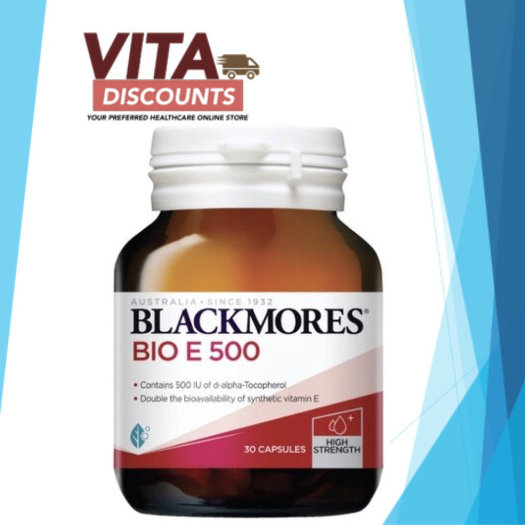 Blackmores Bio E 500 Caps (30's) [Exp 06/2028]
