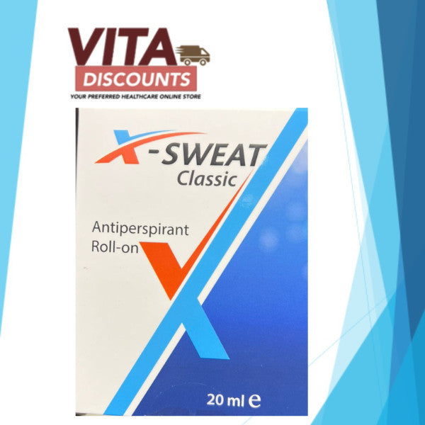 X-Sweat Antiperspirant Roll-On Classic (20ml) [Exp 09/2028]